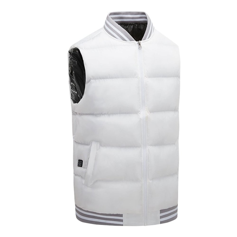tuduoms USB Heated Vest for Men/Women Electric Heating Jacket Heated Waistcoat Body Warmer Jacket Heated Gilet Coat