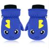 Boao Kids Snow Ski Mittens Winter Gloves Warm Waterproof Mittens Gloves for Girls and Boys(for 3-6 Years Old,Goldfish,Royal Blue) view 1