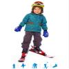 Boao Kids Snow Ski Mittens Winter Gloves Warm Waterproof Mittens Gloves for Girls and Boys(for 3-6 Years Old,Goldfish,Royal Blue) view 4