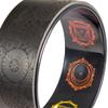 Tranquil Yogi Enlighten Yoga Wheel - Great for Adding Active Strength and Flexibility to Your Exercise and Yoga Practice (Black - Ananda) view 2