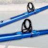 Fiblink Catfish Fishing Rod 1 Piece/2 Piece Catfishing Fishing Pole Portable Travel Heavy Cat Catfish Casting Rod (6'/6'6"/7'/8'/9') (8' - 2Pcs - Blue) view 3