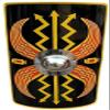 ARTIZANSTORE Armour Shield Fully Functional Medieval Roman Armour Shield Fully Functional 36" Medieval Roman Sputum Black view 1