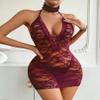Avidlove Women Lace Bodysuit Lingerie Set Babydoll Chemise Teddy Dress view 2