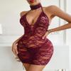 Avidlove Women Lace Bodysuit Lingerie Set Babydoll Chemise Teddy Dress view 3