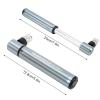 Mini Pump, Compact Portable Hand Air Pump, Lightweight Tire Inflator for Road and Mountain Bike() view 3