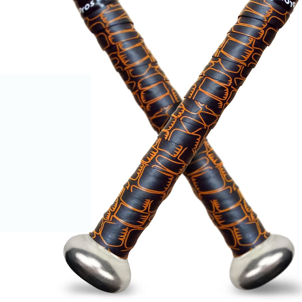 ALIEN PROS Bat Grip Tape for Baseball 0.5 MM (2 Pack, Dragon)  Precut and Pro Quality Bat Tape  Wrap Your Bat for an Epic Home Run - Replacement for Old Baseball bat Grip