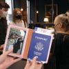 Herain Passport Holder 2Pcs, Passport Cover Wallet Case for Women Men Family, Passports Book Holders Travel Must Haves Cruise Ship Essentials (Dark Blue & Rose Gold) view 3