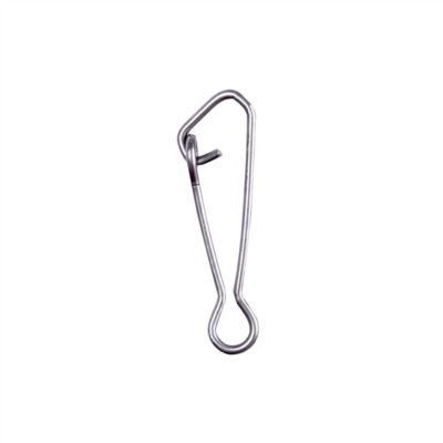 LINFFSTR 40Pcs/100Pcs Stainless Steel Fishing Clips Snaps High Strength Fast Lock Clips Lure Line Connector Fishhook Lure Tackle Accessories (Color : 40 Pcs, Size : 6#)