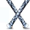 ALIEN PROS Bat Grip Tape for Baseball 0.5 MM (2 Pack, Skull)  Precut and Pro Quality Bat Tape  Wrap Your Bat for an Epic Home Run - Replacement for Old Baseball bat Grip view 1