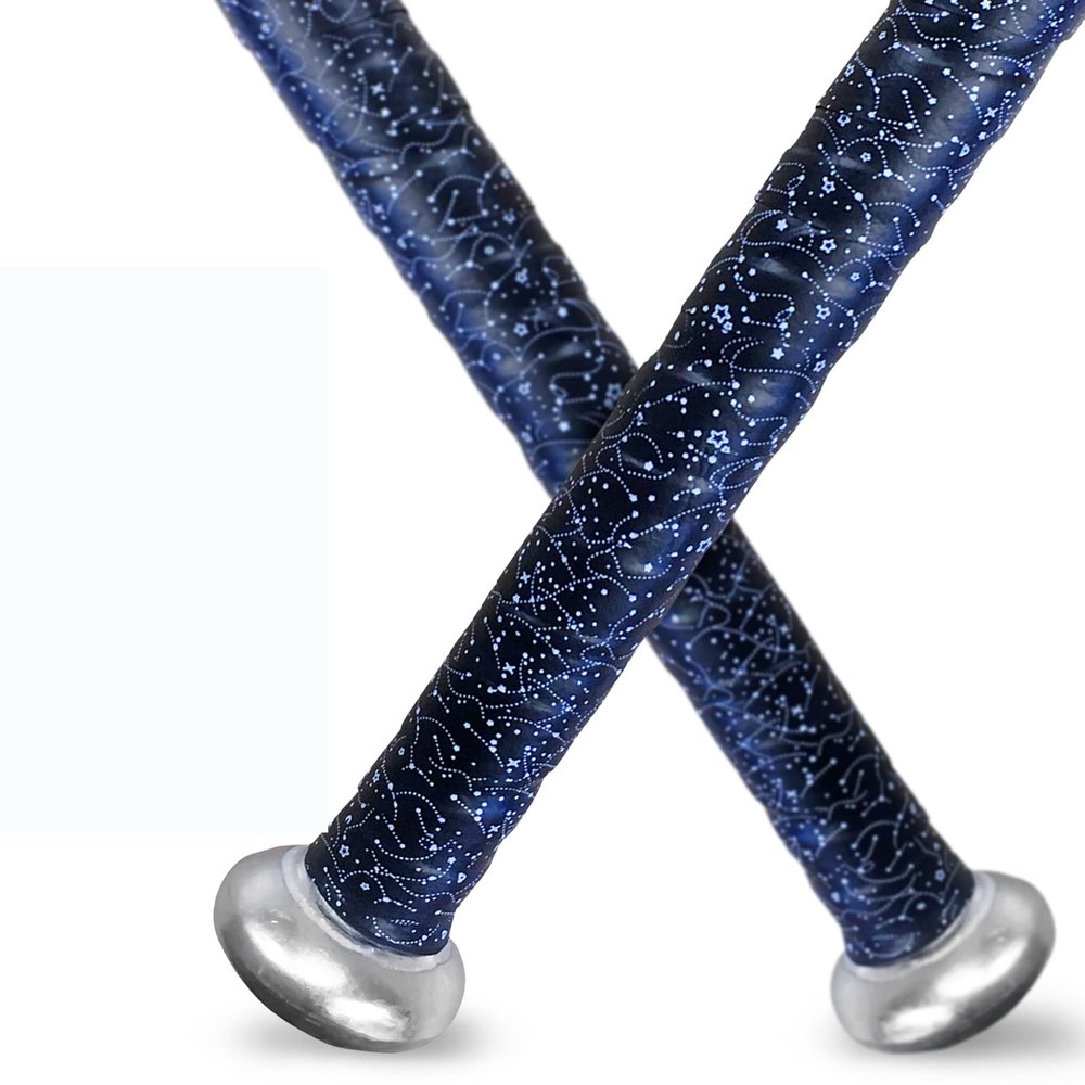 ALIEN PROS Bat Grip Tape for Baseball 0.5 MM (2 Pack, Magic)  Precut and Pro Quality Bat Tape  Wrap Your Bat for an Epic Home Run - Replacement for Old Baseball bat Grip