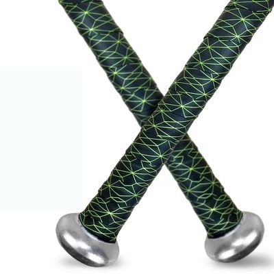 ALIEN PROS Bat Grip Tape for Baseball 0.5 MM (2 Pack, Cubic) Precut and Pro Quality Bat Tape Wrap Your Bat for an Epic Home Run - Replacement for Old Baseball bat Grip
