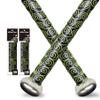 ALIEN PROS Bat Grip Tape for Baseball 0.5 MM (2 Pack, Black Clouds)  Precut and Pro Quality Bat Tape  Wrap Your Bat for an Epic Home Run - Replacement for Old Baseball bat Grip view 1