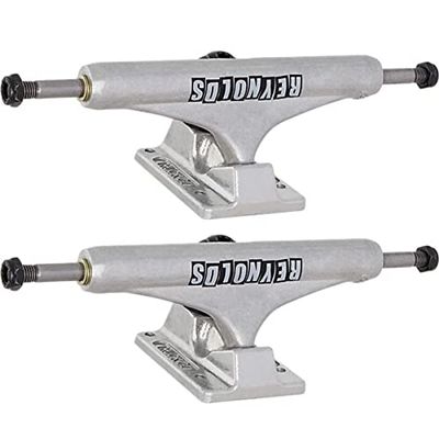 Independent Andrew Reynolds Stage 11-139mm Mid Hollow Block Silver Skateboard Trucks - 5.39" Hanger 8.0" Axle (Set of 2)