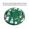LJFLI Skiing Snow Tube Sleigh Tubing Cheesecake Winter Inflatable Ski Circle Children Adult Ski Ring Skiing Thickened Floated Sled view 3