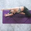Liforme Printed Yoga Mat Collection - Free Yoga Bag, Patented Alignment System, Warrior-like Grip, Non-Slip, Eco-friendly, Biodegradable, Sweat-resistant, Long, Wide and Thick for Comfort view 2