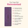 Liforme Printed Yoga Mat Collection - Free Yoga Bag, Patented Alignment System, Warrior-like Grip, Non-Slip, Eco-friendly, Biodegradable, Sweat-resistant, Long, Wide and Thick for Comfort view 3