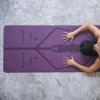 Liforme Printed Yoga Mat Collection - Free Yoga Bag, Patented Alignment System, Warrior-like Grip, Non-Slip, Eco-friendly, Biodegradable, Sweat-resistant, Long, Wide and Thick for Comfort view 4