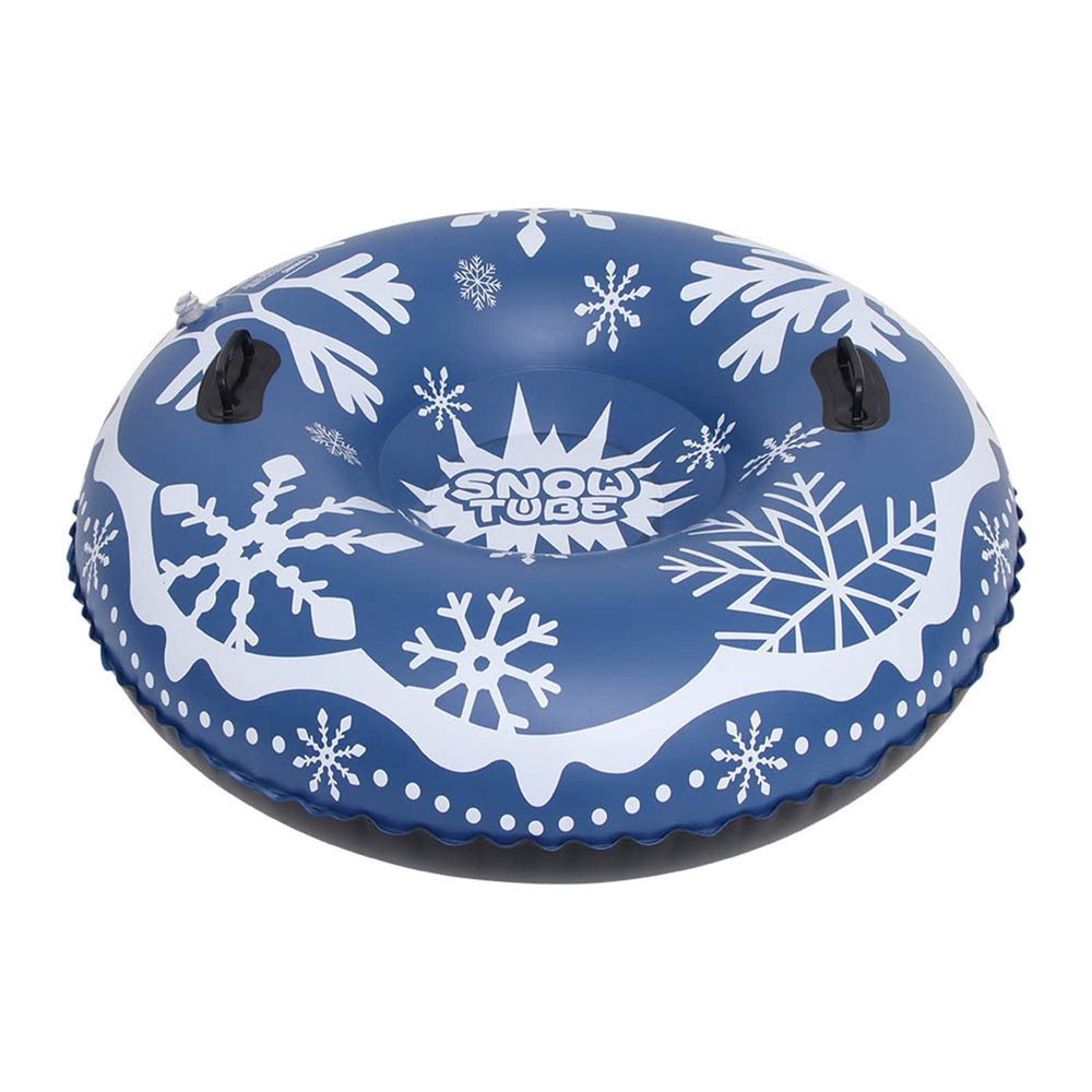 LJFLI Floated Skiing Board Large Size Skiing Tube PVC Sled Durable Children Adult Snow Tube Skiing Thickened Inflatable Floated Sled