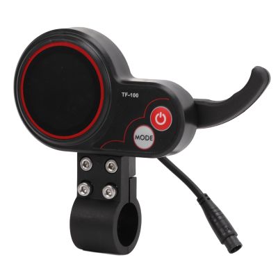 SPYMINNPOO Electric Scooter Display, 48V Display 6 Pin Communication Instrument LCD Screen for M4 Electric Scooter Speed Controller and Accelerator Riding