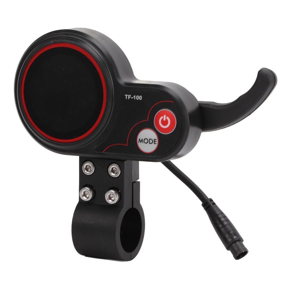 SPYMINNPOO Electric Scooter Display, 48V Display 6 Pin Communication Instrument LCD Screen for M4 Electric Scooter Speed Controller and Accelerator Riding