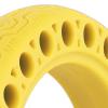 60/706.5 Rubber Electric Scooter Solid Tire, Multicolor Honeycomb Hollow Explosion-proof Tire for G30D/G30P Electric Scooter Accessory(Yellow) view 4