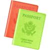 Herain Green & Orange Passport Holder for Travel, Cruise Essentials Passport Wallet Cover Case for Family Women Men, Travel Accessorie Gifts Must Haves Passports Book Protector view 1