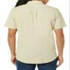 Amazon Essentials Men's Standard-Fit Short-Sleeve Two-Pocket Utility Shirt, Light Khaki Brown, Medium view 2