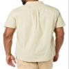 Amazon Essentials Men's Slim-Fit Short-Sleeve Two-Pocket Utility Shirt, Light Khaki Brown, X-Large view 2