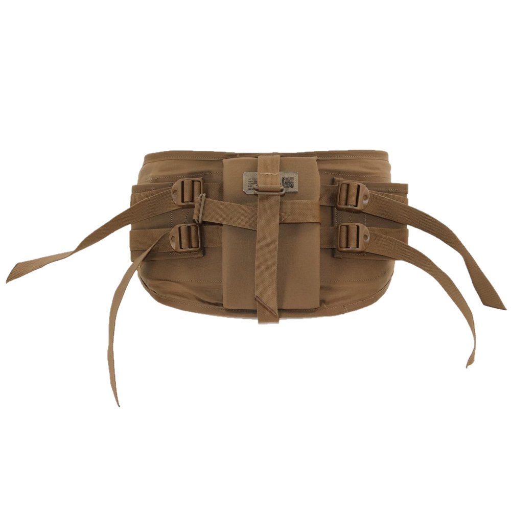 Genuine Issue Assault Pack Hip Belt/Kidney Pad, Provides Stability and Support, Coyote, Used, Made in USA