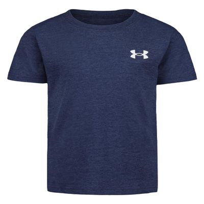 Under Armour Boys' Short Sleeve Elite T-Shirt, Lightweight & Breathable, Relaxed Fit, Midnight Navy, 4