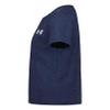 Under Armour Boys' Short Sleeve Elite T-Shirt, Lightweight & Breathable, Relaxed Fit, Midnight Navy, 4 view 2