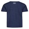 Under Armour Boys' Short Sleeve Elite T-Shirt, Lightweight & Breathable, Relaxed Fit, Midnight Navy, 4 view 3