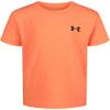 Under Armour Boys' Short Sleeve Elite T-Shirt, Lightweight & Breathable, Relaxed Fit, Blaze Orange, 4 view 1