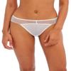 Freya Womens Signature Brazilian Brief Bikini Style Underwear, White, X-Small US view 1