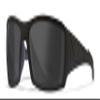 Wiley X WX Twisted Captivate Polarized Sunglasses, Safety Glasses for Men and Women, UV Eye Protection for Shooting, Fishing, Biking, and Extreme Sports, Matte Black Frames, Smoke Grey Tinted Lenses view 1