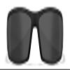 Wiley X WX Twisted Captivate Polarized Sunglasses, Safety Glasses for Men and Women, UV Eye Protection for Shooting, Fishing, Biking, and Extreme Sports, Matte Black Frames, Smoke Grey Tinted Lenses view 2