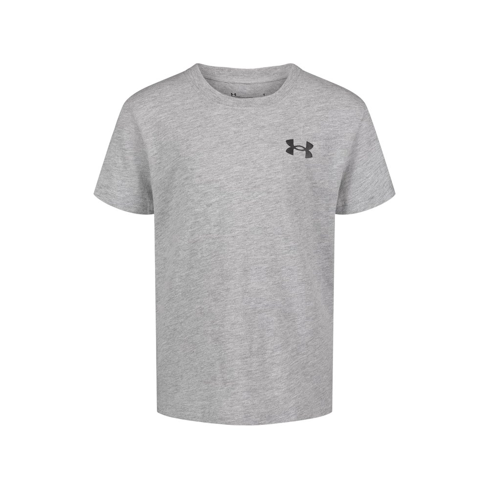 Under Armour Boys' Short Sleeve Elite T-Shirt, Lightweight & Breathable, Relaxed Fit, Mod Gray, 5
