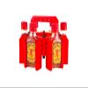 Generic Fireball 50ml Bottle Carrier Pouch - Six Shot (Six Shooter) view 1