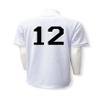 Code Four Athletics Reversible sports jersey, personalized with back numbers - size Youth XS - color Red/White view 2