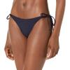 Volcom Women's Standard Simply Seamless Skimpy Tie Side Swimsuit Bikini Bottom, Midnight Blue, X-Large view 2