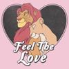 Disney Girl's Feel The Love T-Shirt, Pink, Medium view 3