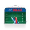 Picnic TIME Buffalo Bills Mini Portable Table, Charcoal Wood Grain view 4