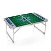 Picnic TIME NFL Dallas Cowboys Concert Mini Portable Table - Small Folding Table - Mini Picnic Table, (Charcoal Wood Grain) view 1