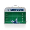 Picnic TIME NFL Dallas Cowboys Concert Mini Portable Table - Small Folding Table - Mini Picnic Table, (Charcoal Wood Grain) view 3