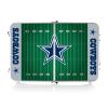 Picnic TIME NFL Dallas Cowboys Concert Mini Portable Table - Small Folding Table - Mini Picnic Table, (Charcoal Wood Grain) view 4