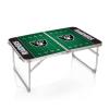 Picnic TIME Las Vegas Raiders Mini Portable Table, Charcoal Wood Grain view 1
