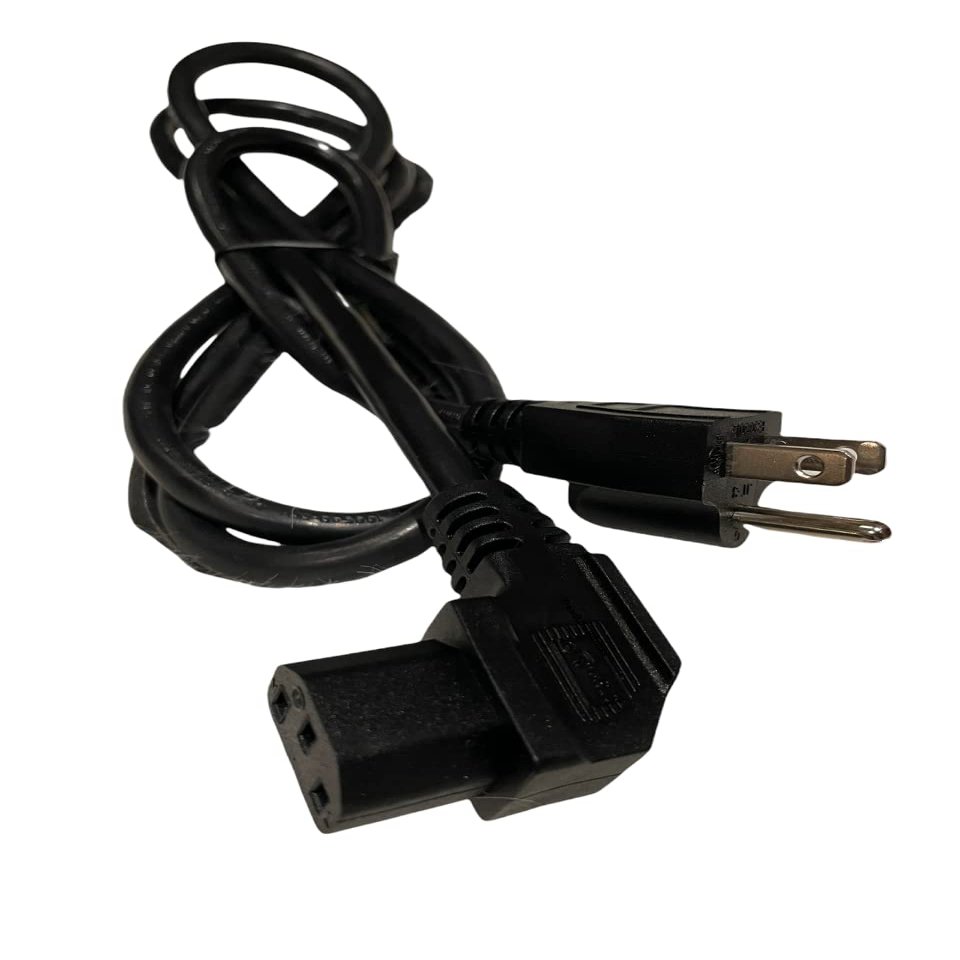 Treadmill Power Cord - Right Angle - Compatible with Horizon T101-04 (TM684) Treadmills