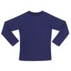 KAKU NANU Long Sleeve Rash Guard Boy Kids UPF 50+ Swim Shirt(Navy-Blue,2T) view 1