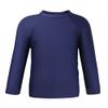 KAKU NANU Long Sleeve Rash Guard Boy Kids UPF 50+ Swim Shirt(Navy-Blue,2T) view 4