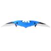 Kii Dark Twin Blade Knife - Double Edge Folding Pocket with clip, 11" Stainless Steel Two Sharp Cut (Blue) view 2